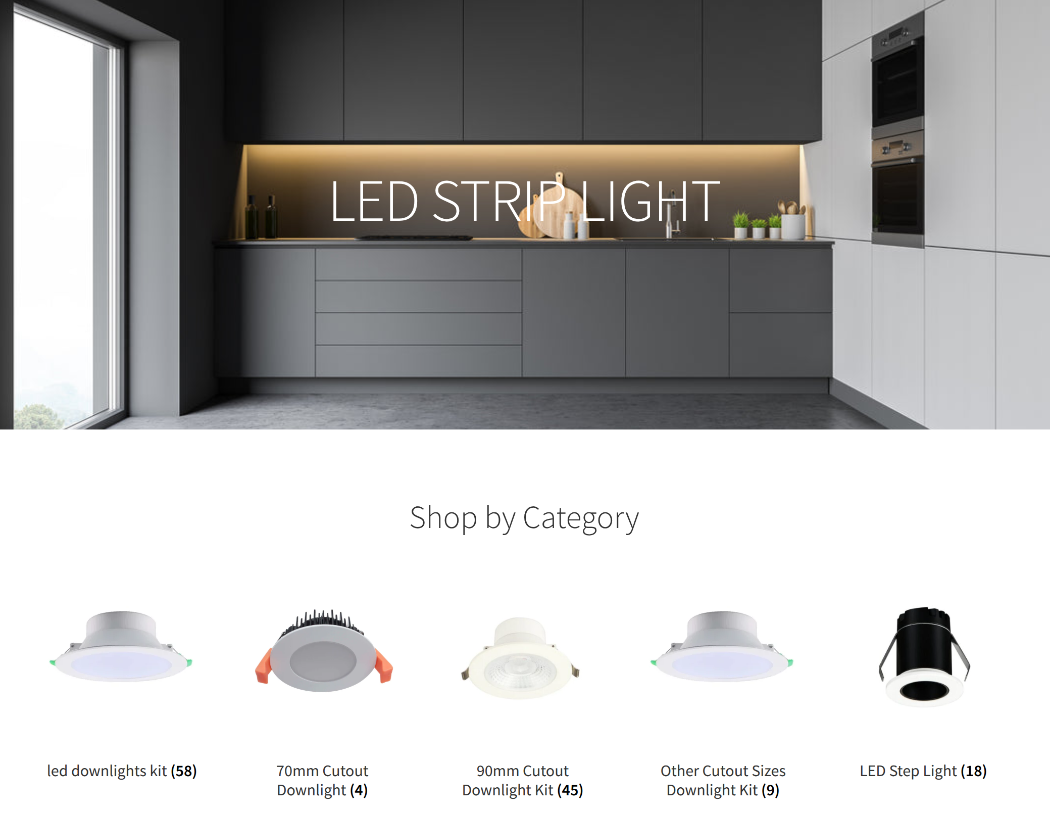 LED Light Melbourne 网站预览